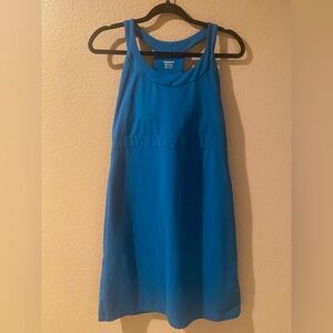 Toad&Co. Blue Sleeveless Athletic Dress